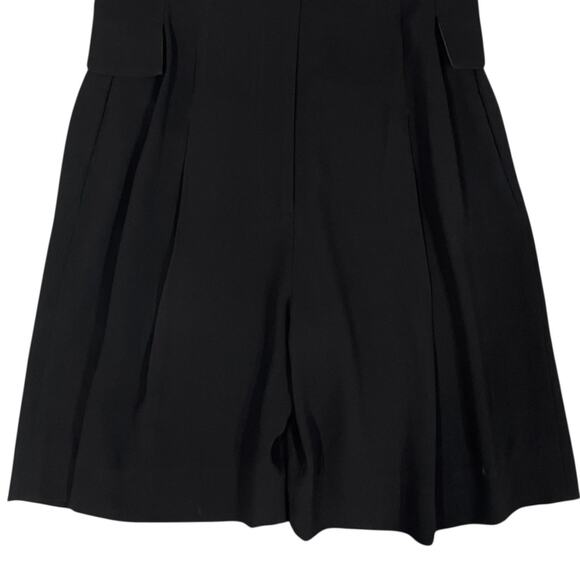 Alexander Wang Strapless Corset Romper Pleated Date Night Quiet Luxury Black 4 - Picture 5 of 10